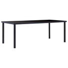 Eettafel met gehard glas voor moderne keukens en eetkamers - 200 x 100 x 75 cm / 1 - Eettafels