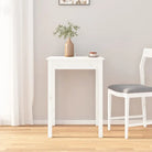 Eettafel met massief grenenhout voor een elegante minimalistische stijl - Wit / 1 / 55 cm - Eettafels