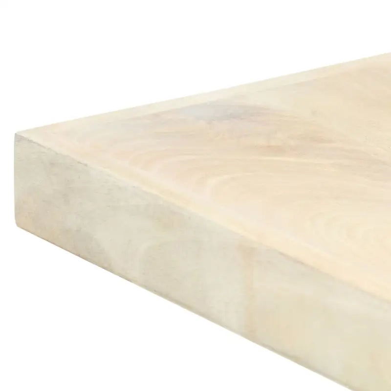 Eettafel met massief mangohout en stalen poten in moderne stijl - Eettafels