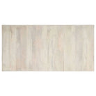 Eettafel met massief mangohout en stalen poten in moderne stijl - Eettafels