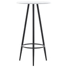 Eettafel met stalen poten voor moderne eetruimtes en hotels - Wit / 1 - Eettafels
