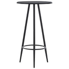 Eettafel met stalen poten voor moderne eetruimtes en hotels - Zwart / 1 - Eettafels