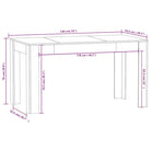 Eettafel met strak en eenvoudig ontwerp voor elke kamer - Eettafels