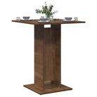 Eettafel van bewerkt hout in grijs Sonoma met eenvoudig schoon onderhoud - bruin eikenkleur / 1 - Eettafels