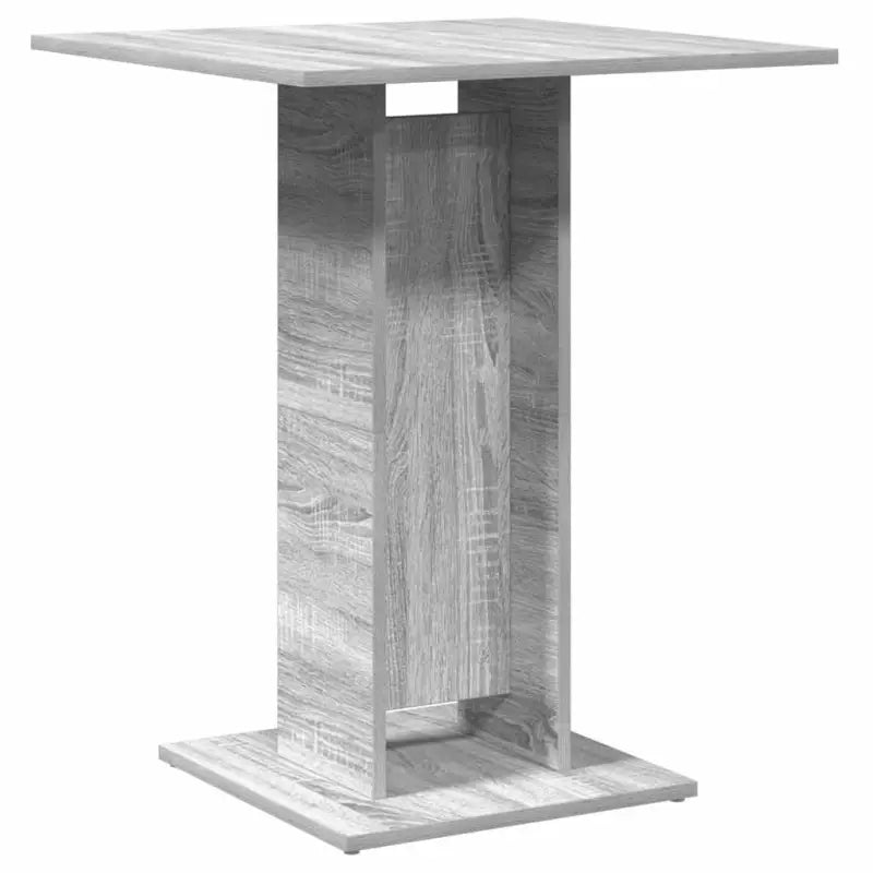 Eettafel van bewerkt hout in grijs Sonoma met eenvoudig schoon onderhoud - Eettafels