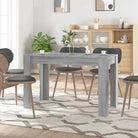 Eettafel van bewerkt hout met eenvoudig ontwerp en vochtige doek onderhouden - Grijs sonoma / 1 - Eettafels