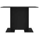 Eettafel van bewerkt hout met frisse minimalistische uitstraling - Eettafels