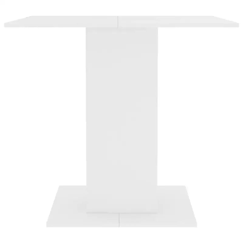 Eettafel van bewerkt hout met frisse minimalistische uitstraling - Eettafels