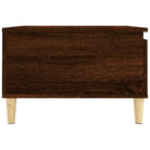 Eettafel van bewerkt hout met massief eucalyptushout voor stijlvolle woonkamer - Salontafels