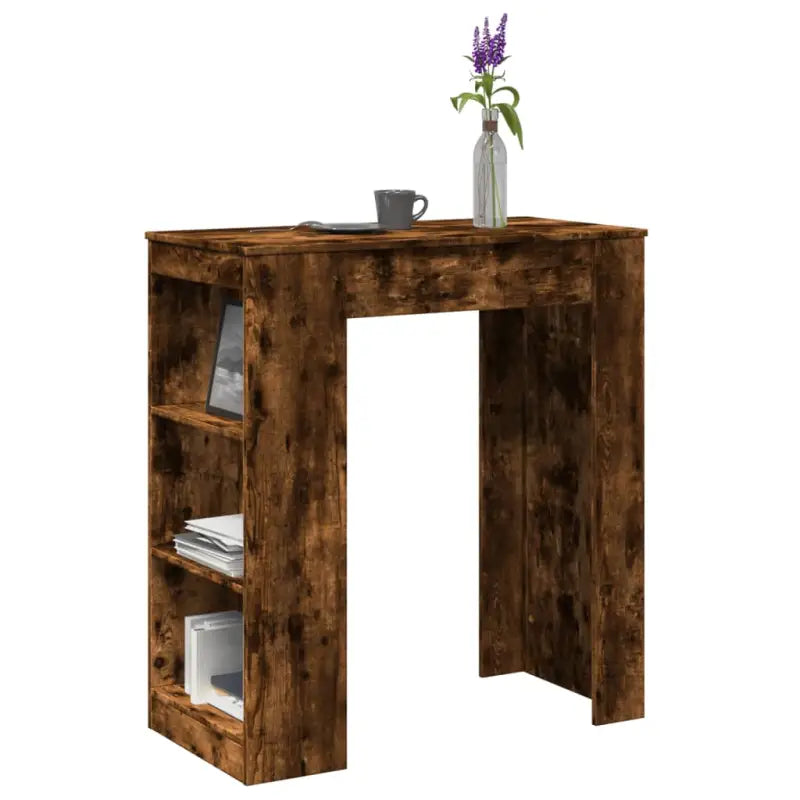 Eettafel van bewerkt hout voor duurzame en stijlvolle ruimtes - Gerookt eiken / 1 - Eettafels