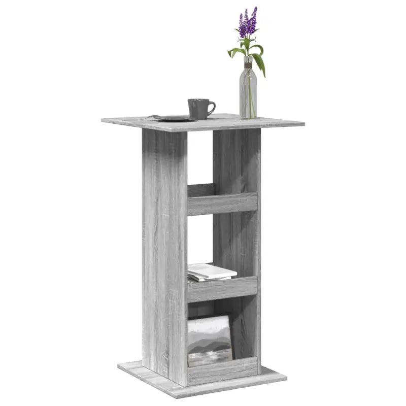 Eettafel van bewerkt hout voor een duurzame en stijlvolle ruimte - Grijs sonoma / 1 - Eettafels