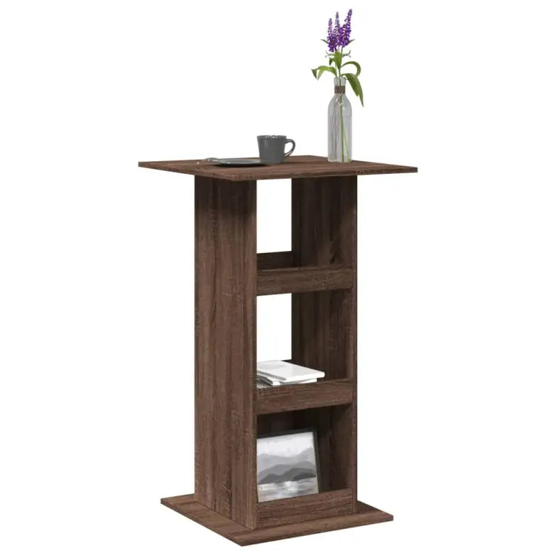 Eettafel van bewerkt hout voor een duurzame en stijlvolle ruimte - bruin eikenkleur / 1 - Eettafels