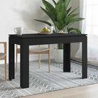 Eettafel van bewerkt hout voor elegante maaltijden in je woonkamer - Zwart / 1 - Eettafels