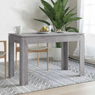 Eettafel van bewerkt hout voor elegante maaltijden in je woonkamer - Grijs sonoma / 1 - Eettafels