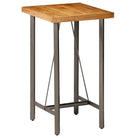 Eettafel van gerecycled teakhout voor een duurzame keukenstijl - 60 x 60 x 107 cm / 1 - Eettafels