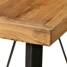 Eettafel van gerecycled teakhout voor een duurzame keukenstijl - Eettafels