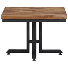 Eettafel van massief gerecycled teakhout met elegante uitstraling - Eettafels