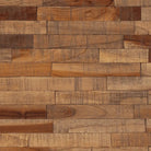 Eettafel van massief gerecycled teakhout met elegante uitstraling - Eettafels
