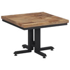 Eettafel van massief gerecycled teakhout met elegante uitstraling - Eettafels