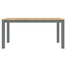 Eettafel van massief grenenhout eenvoudig schoon en minimalistisch - Eettafels