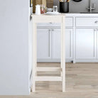 Eettafel van massief grenenhout voor gezellige maaltijden - Wit / 1 / 50 cm - Eettafels