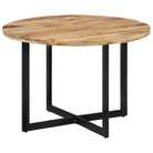 Eettafel van massief mangohout met elegant ontwerp - Eettafels