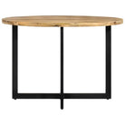 Eettafel van massief mangohout met elegant ontwerp - Eettafels