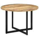 Eettafel van massief mangohout met elegant ontwerp - Eettafels