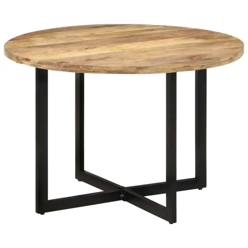 Eettafel van massief mangohout met elegant ontwerp - Eettafels