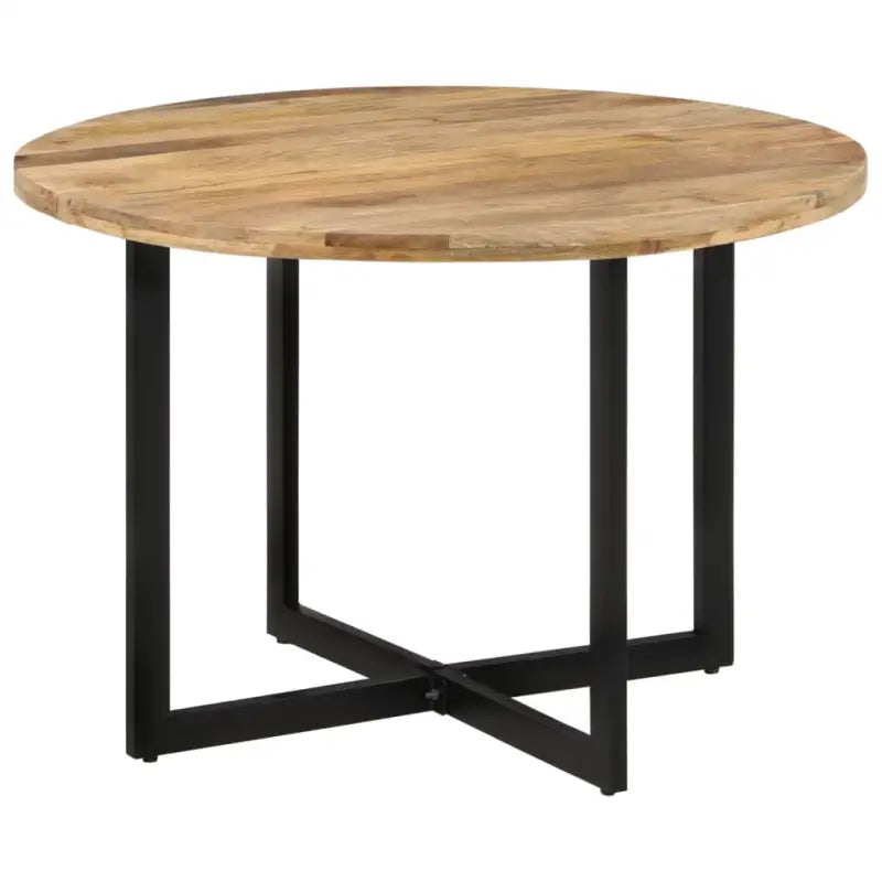 Eettafel van massief mangohout met elegant ontwerp - Eettafels