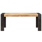 Eettafel van massief ruw mangohout voor een uniek meubelstuk - Eettafels