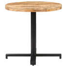 Eettafel van ruw mangohout met natuurlijke afwerking voor binnen en tuin - Eettafels
