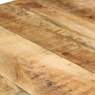 Eettafel van ruw mangohout voor een gezellige maaltijd - Eettafels