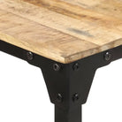 Eettafel van ruw mangohout voor een gezellige maaltijd - Eettafels