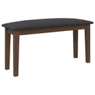Eettafelbank met houten poten voor een comfortabele zitervaring - Keuken- & eettafelbanken