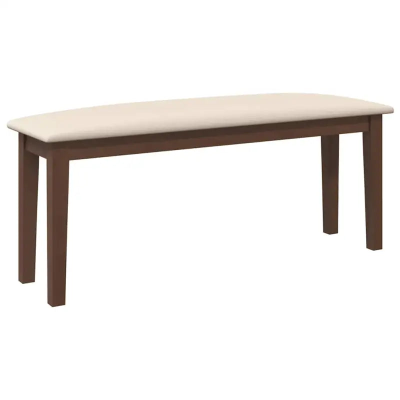 Eettafelbank met houten poten voor een comfortabele zitervaring - Keuken- & eettafelbanken