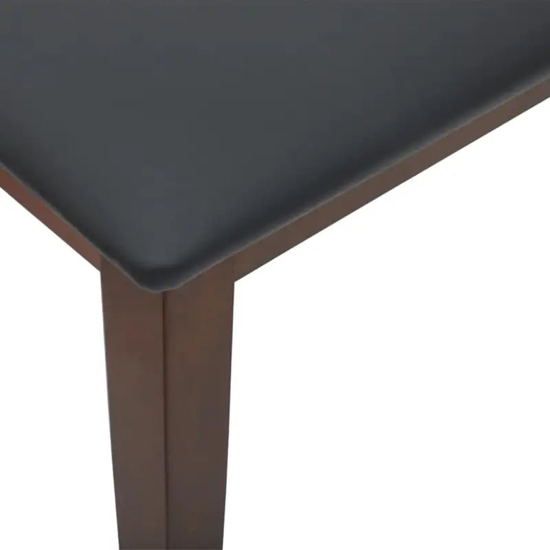 Eettafelbank met houten poten voor een comfortabele zitervaring - Keuken- & eettafelbanken