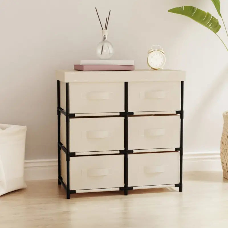 Effen opbergkast voor woonkamer of slaapkamer - Crème / 1 - Opbergkasten & lockerkasten