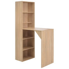 Eigentijdse bartafel voor kleine ruimtes en elegante keukens - Eiken / 1 - Eettafels