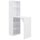 Eigentijdse bartafel voor kleine ruimtes en elegante keukens - Wit / 1 - Eettafels