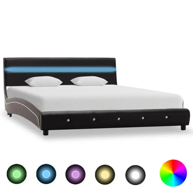 Elegant bedframe met comfortabel hoofdeinde voor een moderne slaapkamer - Bedden & bedframes