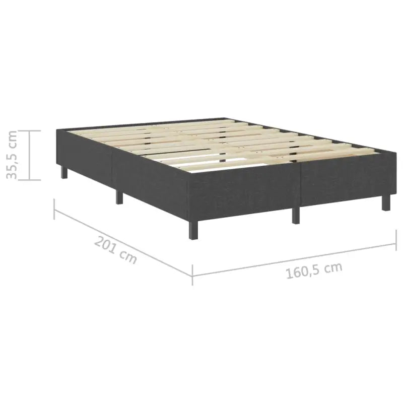 Elegant boxspringframe van MDF en metaal voor een stijlvolle slaapkamer - Bedden & bedframes