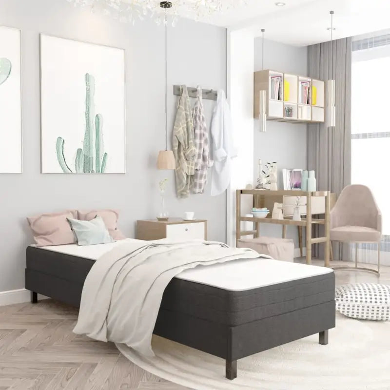 Elegant boxspringframe van MDF en metaal voor een stijlvolle slaapkamer - 80 x 200 cm / 24.5 cm - Bedden & bedframes