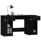 Elegant bureau van bewerkt hout voor studeer- en werkkamers - Bureaus