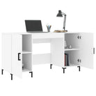 Elegant bureau van bewerkt hout voor studeer- en werkkamers - Bureaus