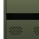 Elegant dressoir met robuust koudgewalst staal voor huis en kantoor - Dressoirs & buffetkasten