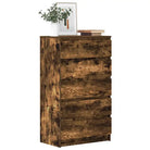 Elegant dressoir van bewerkt hout dat gemakkelijk schoon te maken - Gerookt eiken / 1 - Dressoirs & buffetkasten