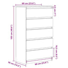 Elegant dressoir van bewerkt hout dat gemakkelijk schoon te maken - Dressoirs & buffetkasten