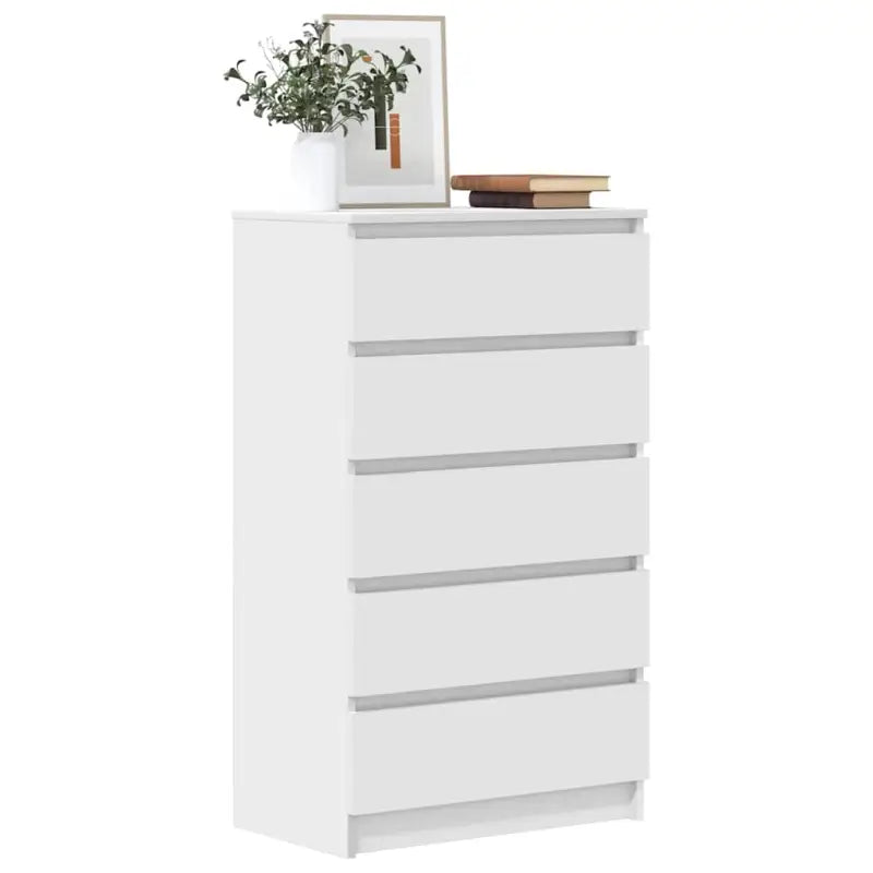 Elegant dressoir van bewerkt hout dat gemakkelijk schoon te maken - Wit / 1 - Dressoirs & buffetkasten