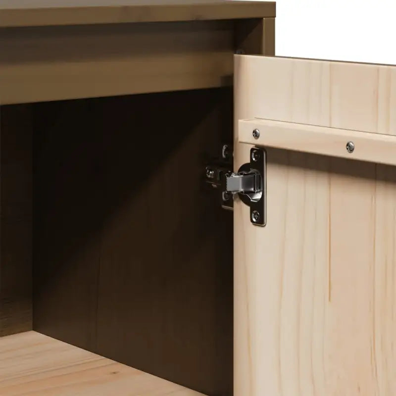 Elegant dressoir van massief grenenhout met klassieke uitstraling - Dressoirs & buffetkasten